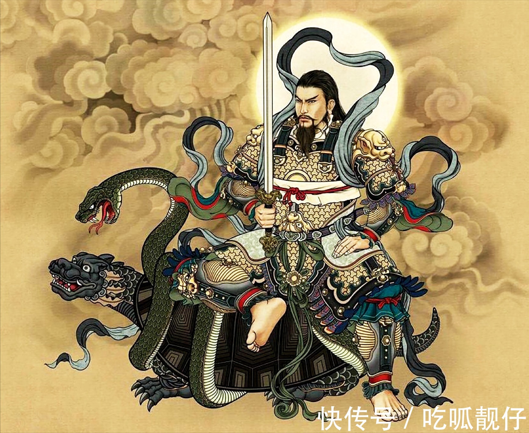 真武大帝&真正的“天蓬元帅”有多强?真武大帝都要尊他为——“大哥”