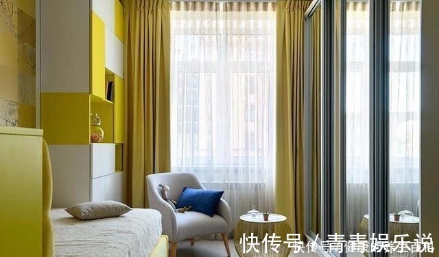 温馨|父女俩同住48㎡公寓,坚持“去客厅化”设计,全屋配色温馨舒适!