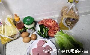 家庭早餐做法，简单方便三明治，简单美味营养，吃不够，适合小白