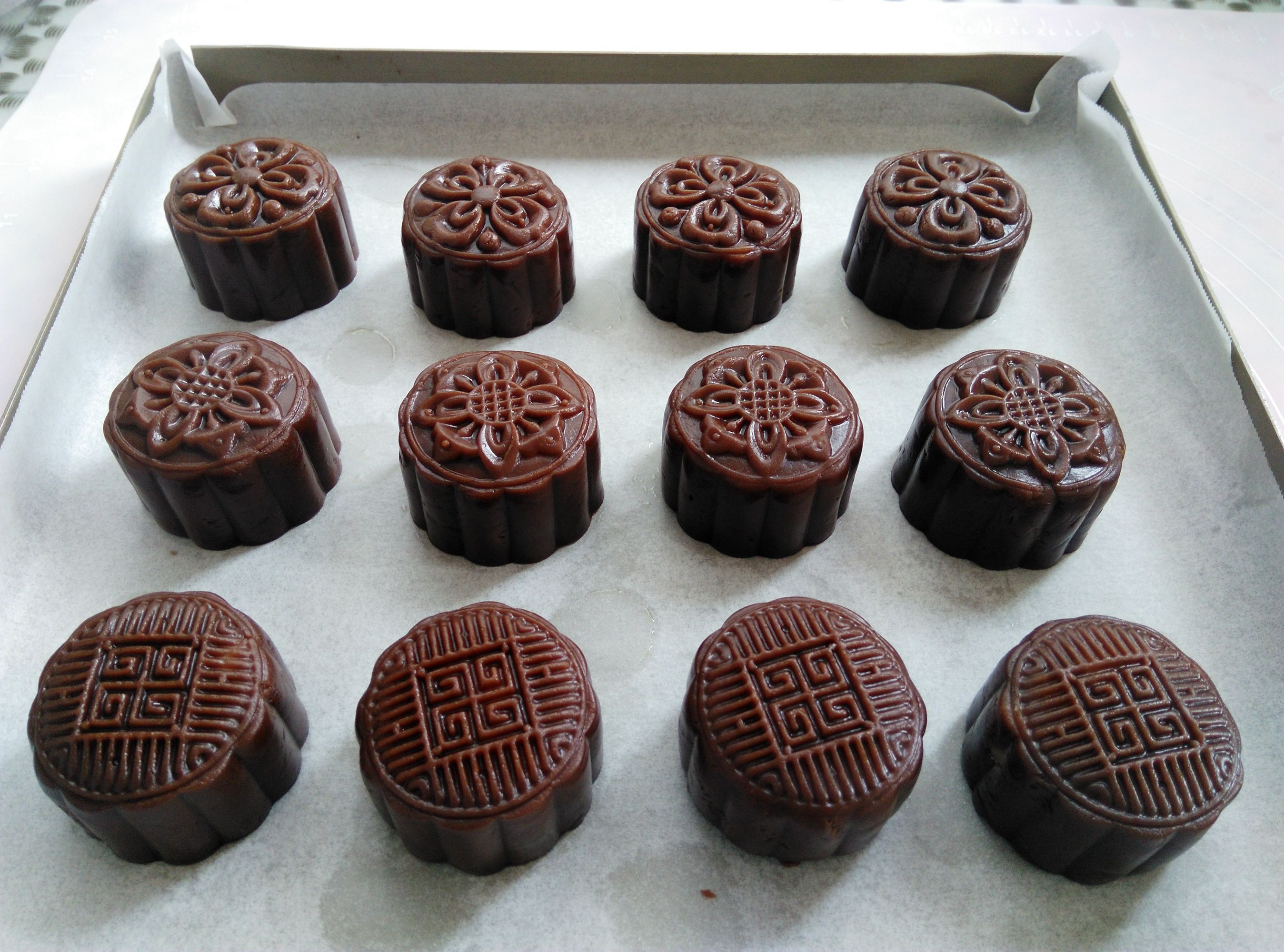 白莲蓉|孩子爱吃的巧克力月饼,原来做法这么简单,学会再也不用买