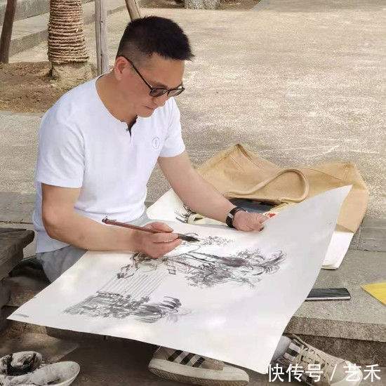 中国美术学院#中国当代极具潜力的书画家吴建国作品欣赏