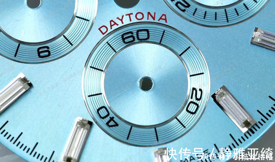 劳力士|大v腕表 劳力士迪通拿改装后镶钻冰糖迪腕表!迪通拿后镶钻莫桑钻圈口!