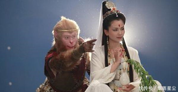 观音菩萨身边的2个童子, 男孩是红孩儿, 女孩是谁!