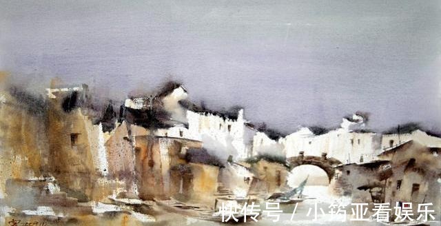 宁波市!婉约水色风景再造——林绍灵水彩画作品欣赏