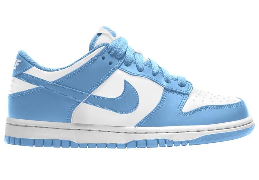  又一双北卡蓝加持配色！全新 Nike Dunk Low“University Blue” 首次曝光！