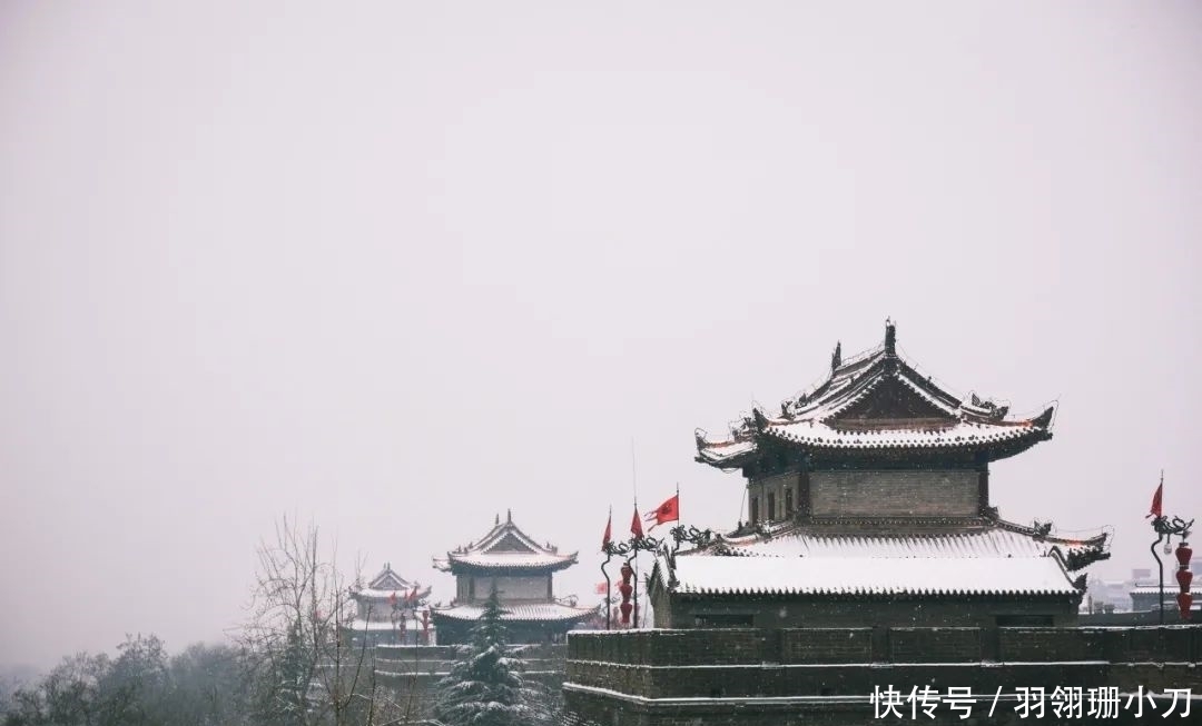 一场雪，西安就穿越回了长安！！