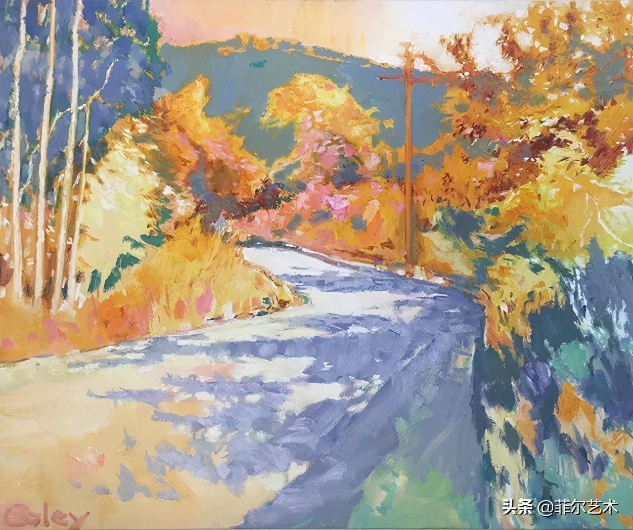 科利|光色十足，如梦如幻~美国画家尼古拉斯·科利风景油画作品欣赏