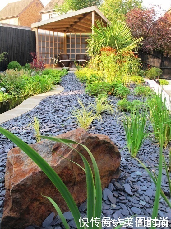 小院|现代日式混搭小院,没想到这么融洽舒适,这样的院子给我来一打!