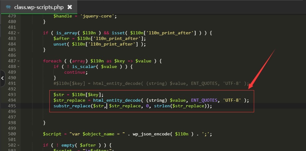 Wordpress + PHP8.0 出现警告 Warning: Only the first byte will be assigned to the string offset in **的解决办法