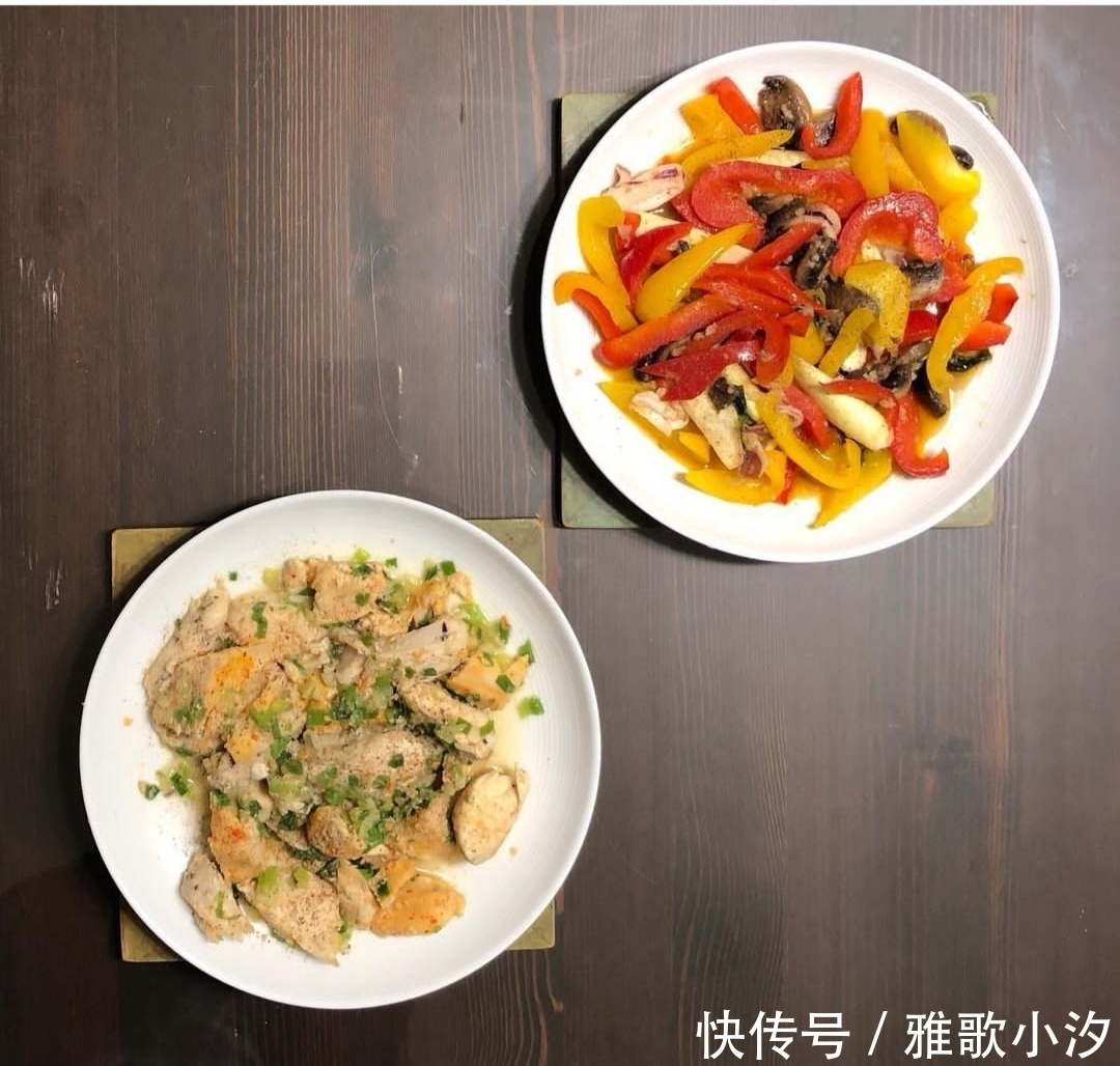 却说|“精明主妇”晒小两口的极简晚餐,网友却说:这哪里够吃?