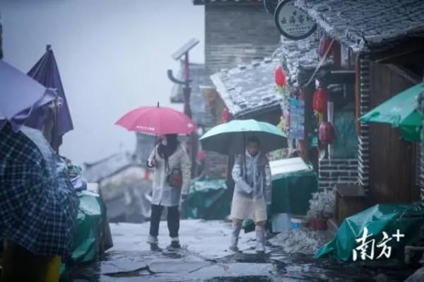 冰雪|银装素裹！第一视角带你“穿越”广东冰雪奇景