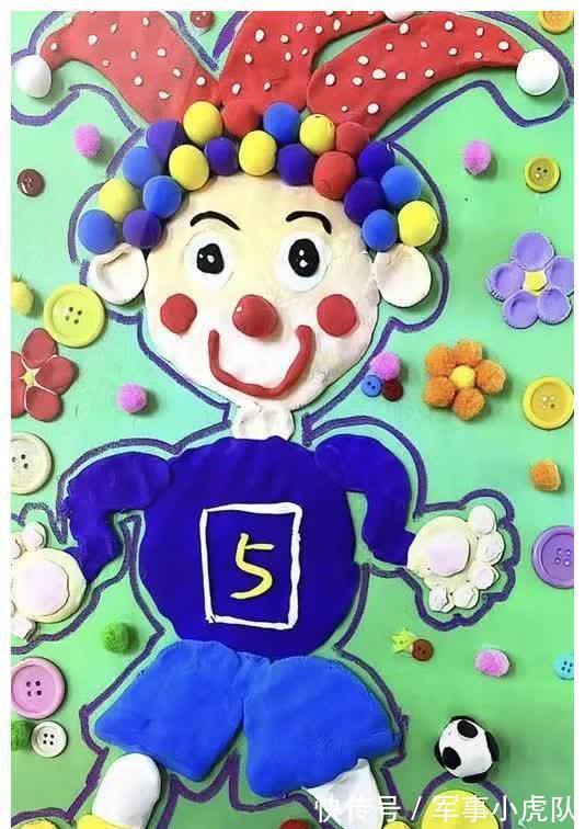 小丑@学生作品分享让绘画,充满想象,给孩子,自由创造