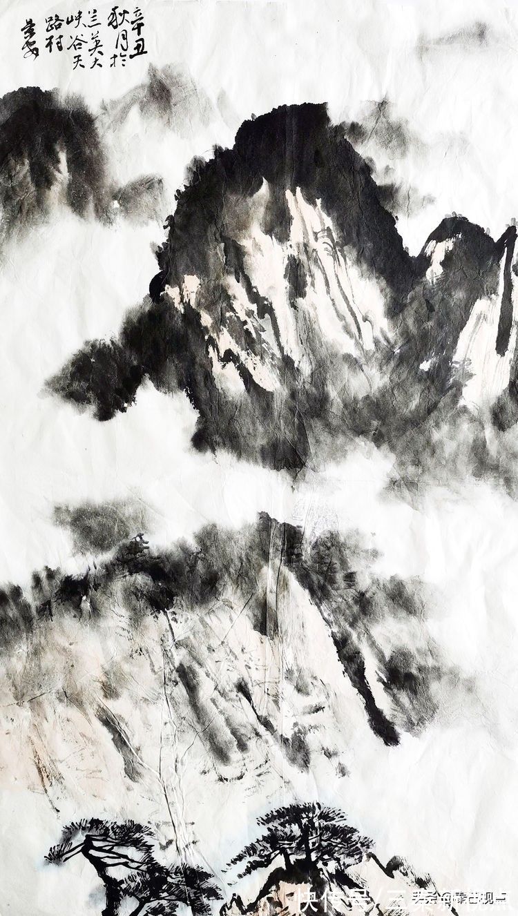 陕西#大美山河在巫溪——陕西当代国画艺术研究院赴重庆巫溪写生