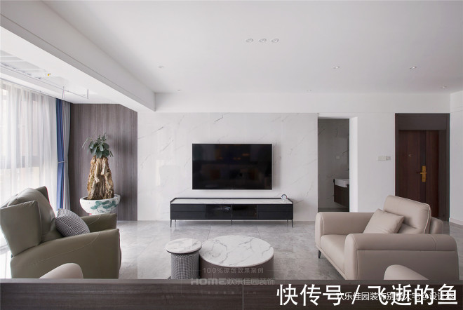 三口之家|170平现代简约，因为简单所以经典