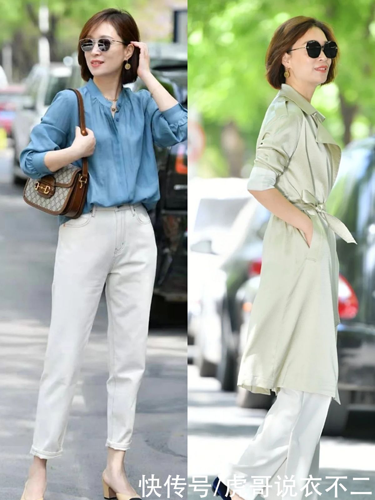 外在美|这位大龄“姐姐”才是穿搭高手，每套都超优雅，适合50岁女人