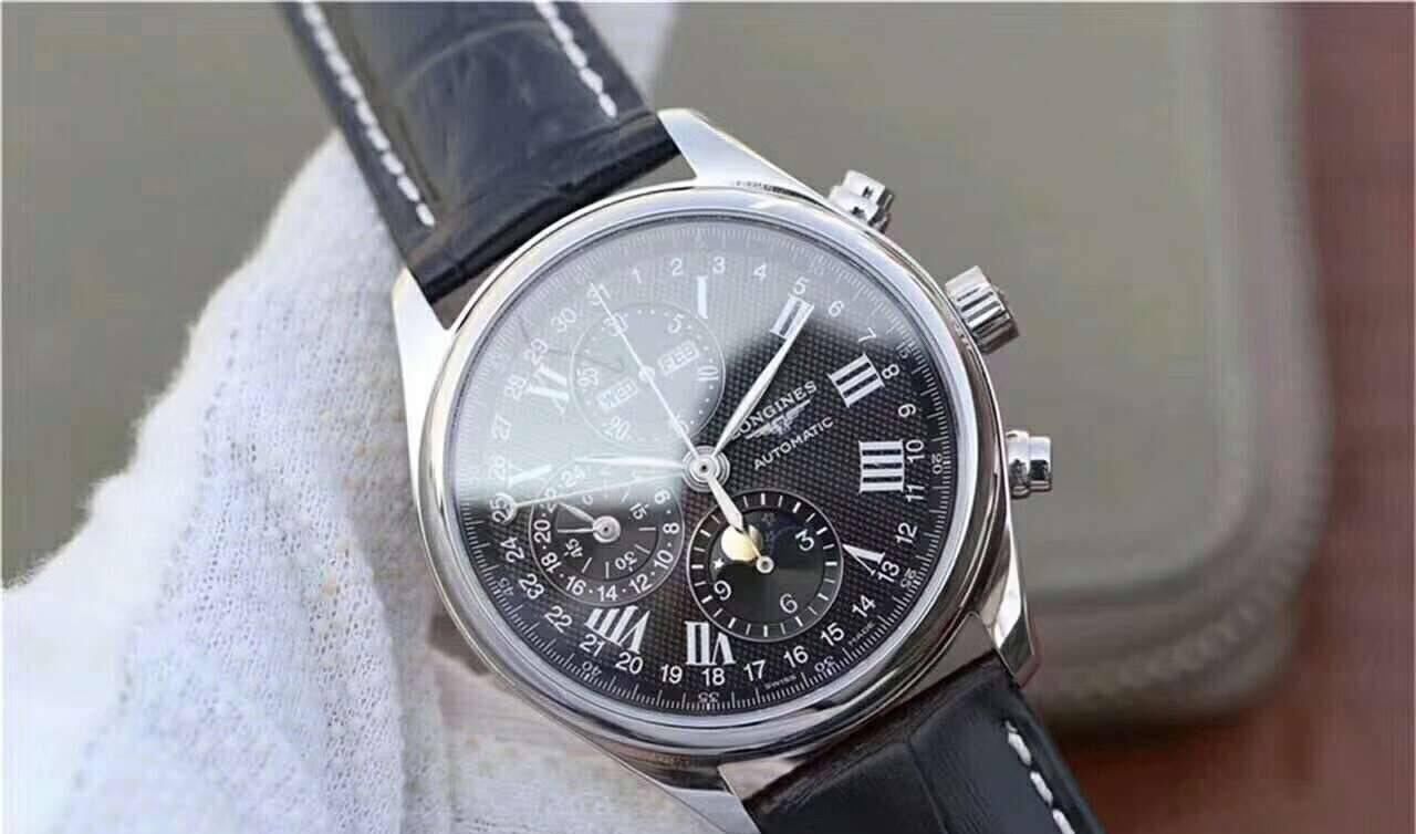 表冠|3M厂浪琴名匠（八针月相）真假对比评测及调校使用方法