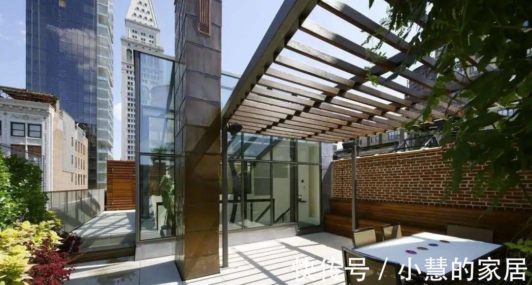 门前|家有露台一定要这样设计，学习、喝茶，晒衣物，功能太齐全了！