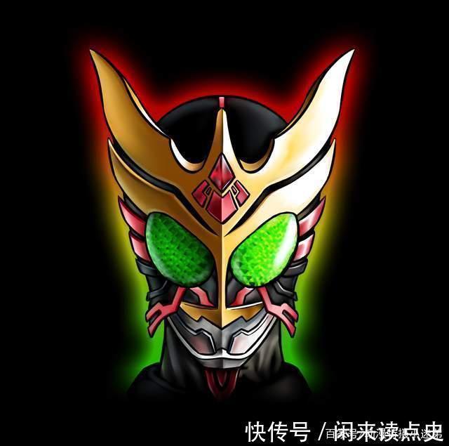 f十个假面骑士融合为一体,艾克赛德加铁面,创骑多双角