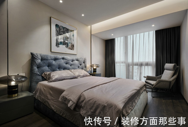 四居室|139平港式风四居室,厨房开放式设计搭配岛台好漂亮