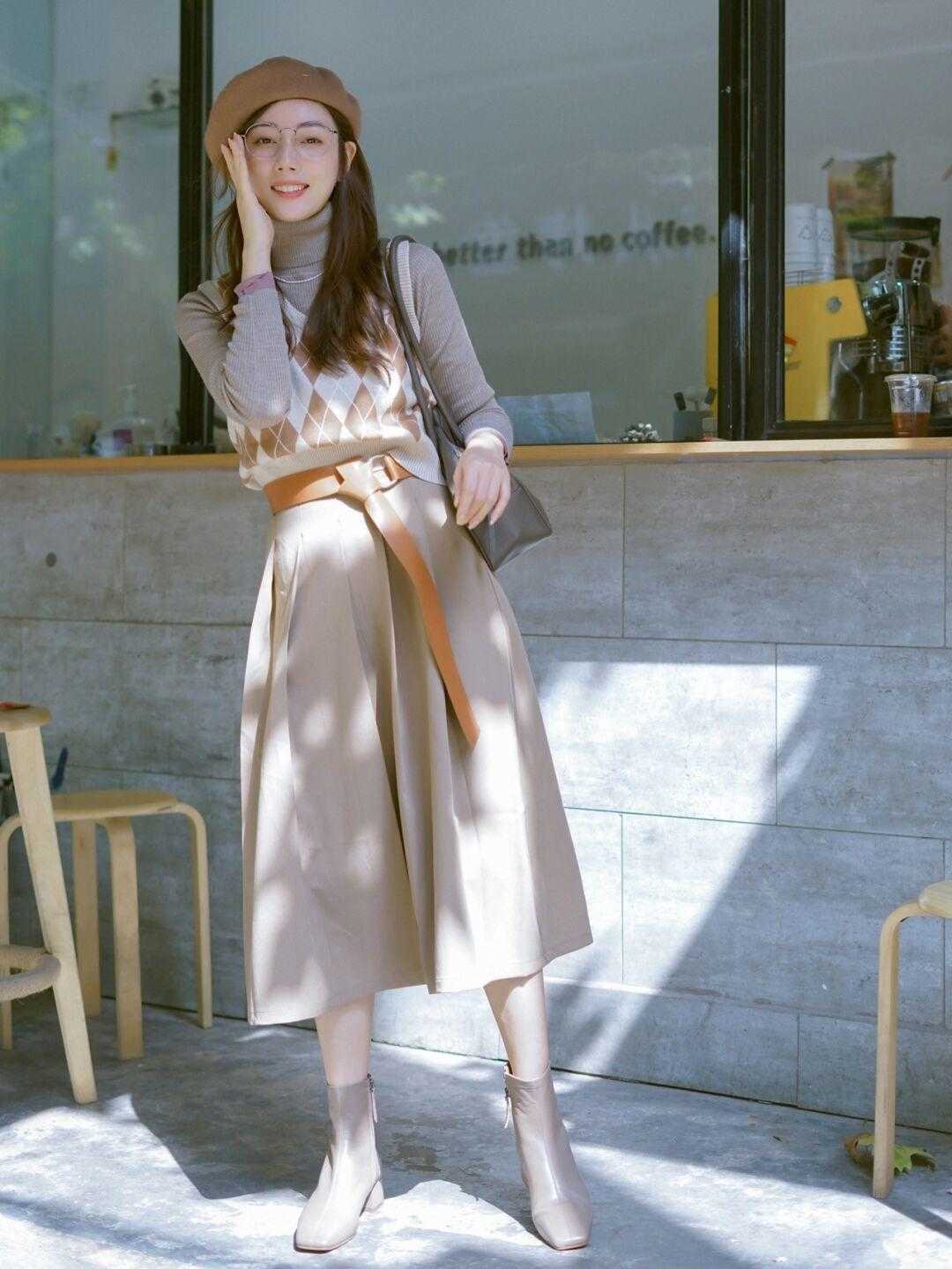 技巧 1,这才是真正普通人的秋冬穿搭,技巧学到位了,照样也很美