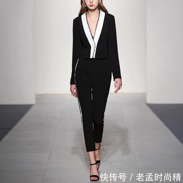 性感|职场套装,穿衣显瘦,胖MM尽可大胆穿