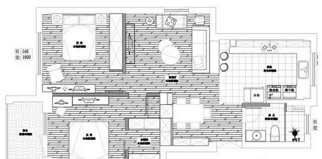 北欧风|平淡无奇的89㎡小户型,将其客餐厅全开放,瞬间变得美貌又明亮!