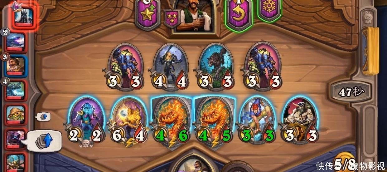 金色|炉石战旗:雷诺也可以玩泥巴流,金色派对元素锁血