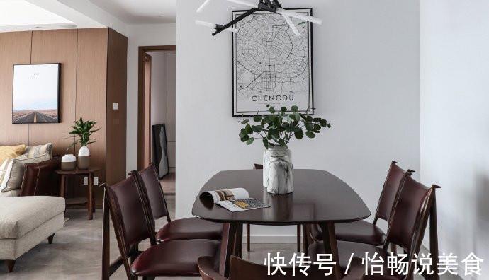 墙面|100平米两居室,全屋简洁大方又通透,沙发墙这样装,实在漂亮