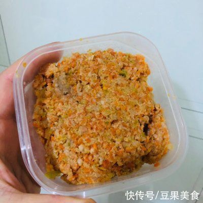  宠物食谱之牛肉蔬菜罐头