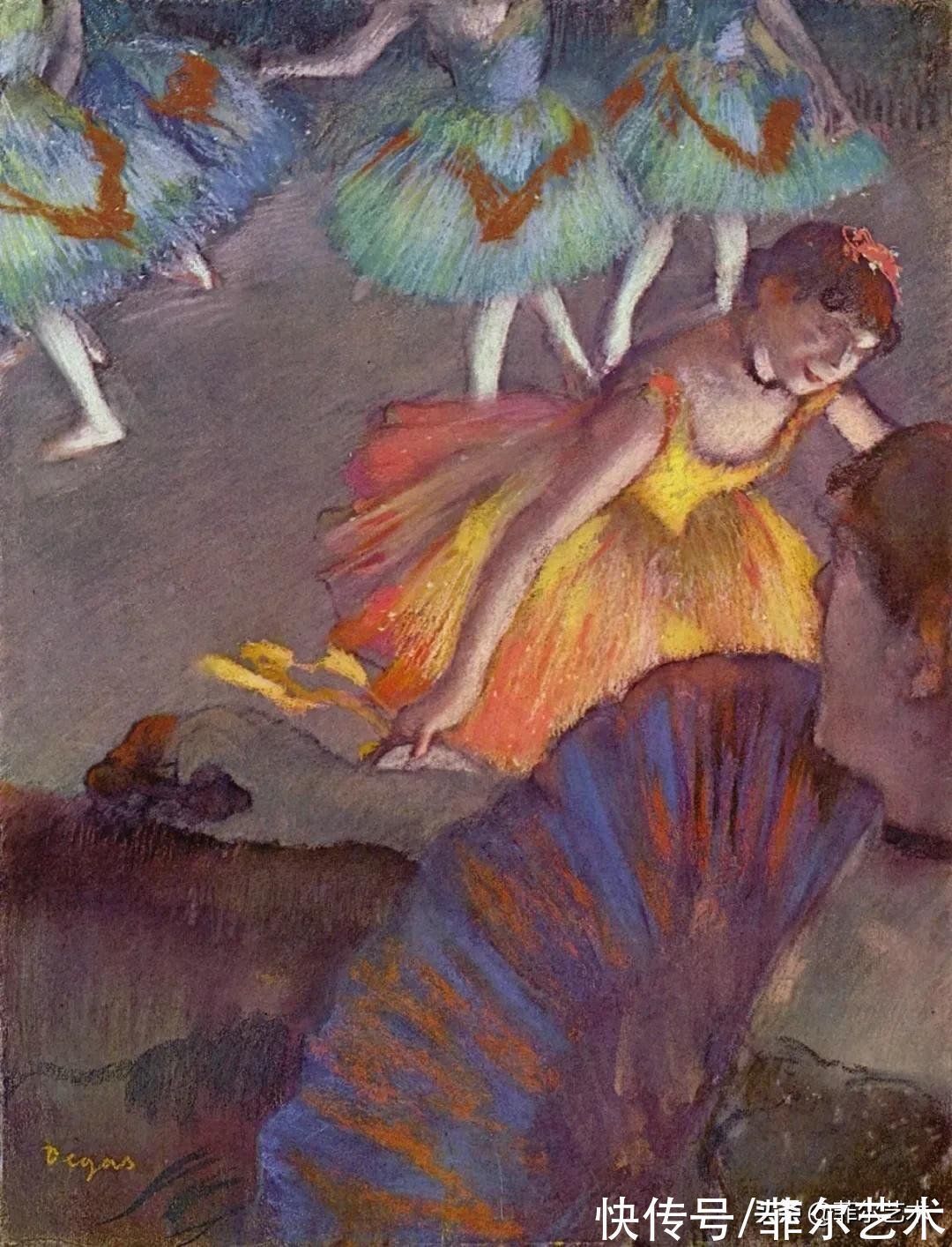法国@法国艺术大师埃德加·德加舞女125幅油画作品,美翻了