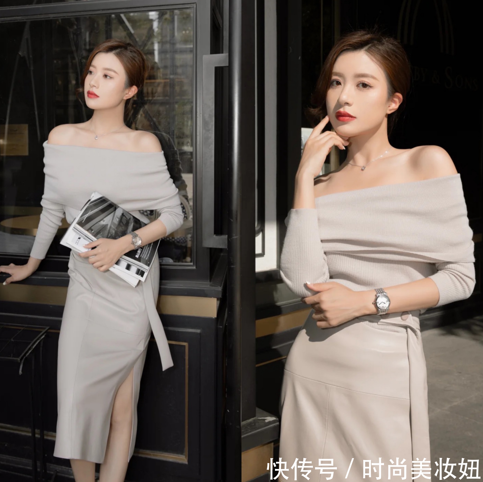 气质|女人过了30岁别再“扮嫩”,学会简洁高级的搭配,气质都升华了