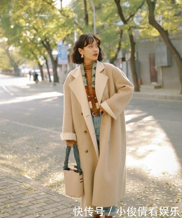 大衣请别随便穿,身高决定长度,颜色与肤色有关,穿对了很高级