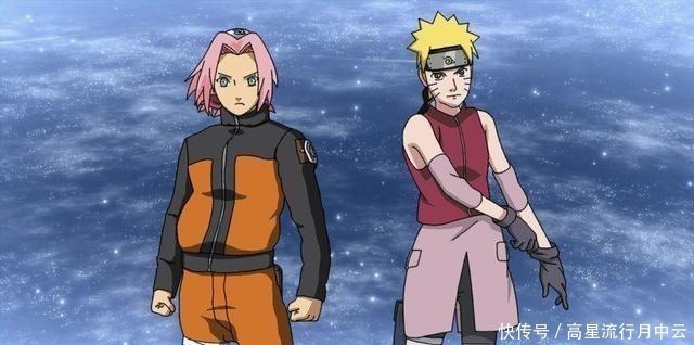 鸣佐|火影主角们互换造型后,鸣佐毫无违和感,雏田的衣服则有点不合身!