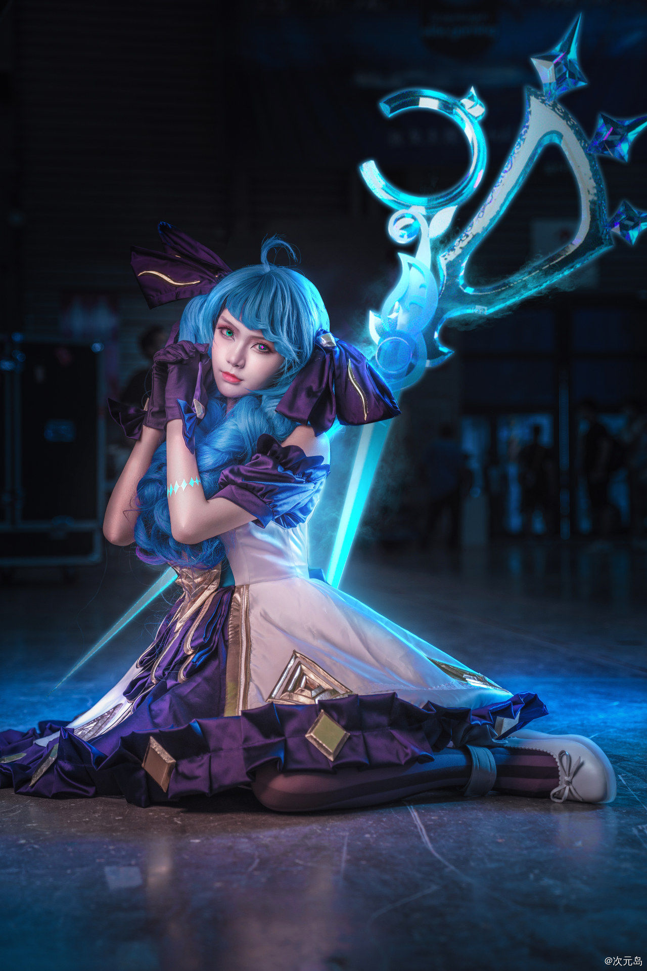 英雄联盟|【COS场照】英雄联盟 灵罗娃娃 格温cosplay