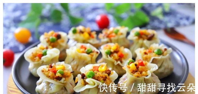 糯米|想吃烧卖不用买，教你在家做，面都不用揉，皮薄馅大，一屉不够吃！