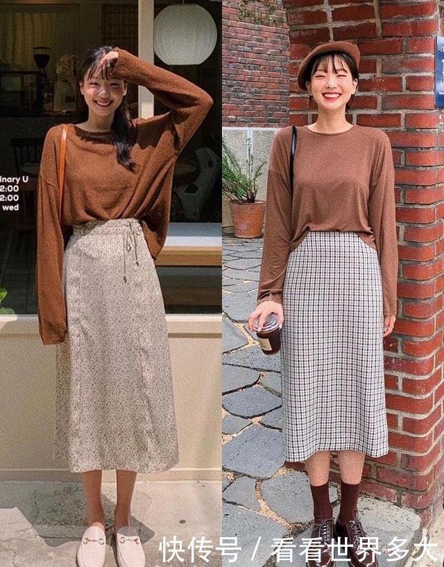 减龄|喜欢韩系风格的小姐姐,来看下时尚博主的穿搭,减龄活泼