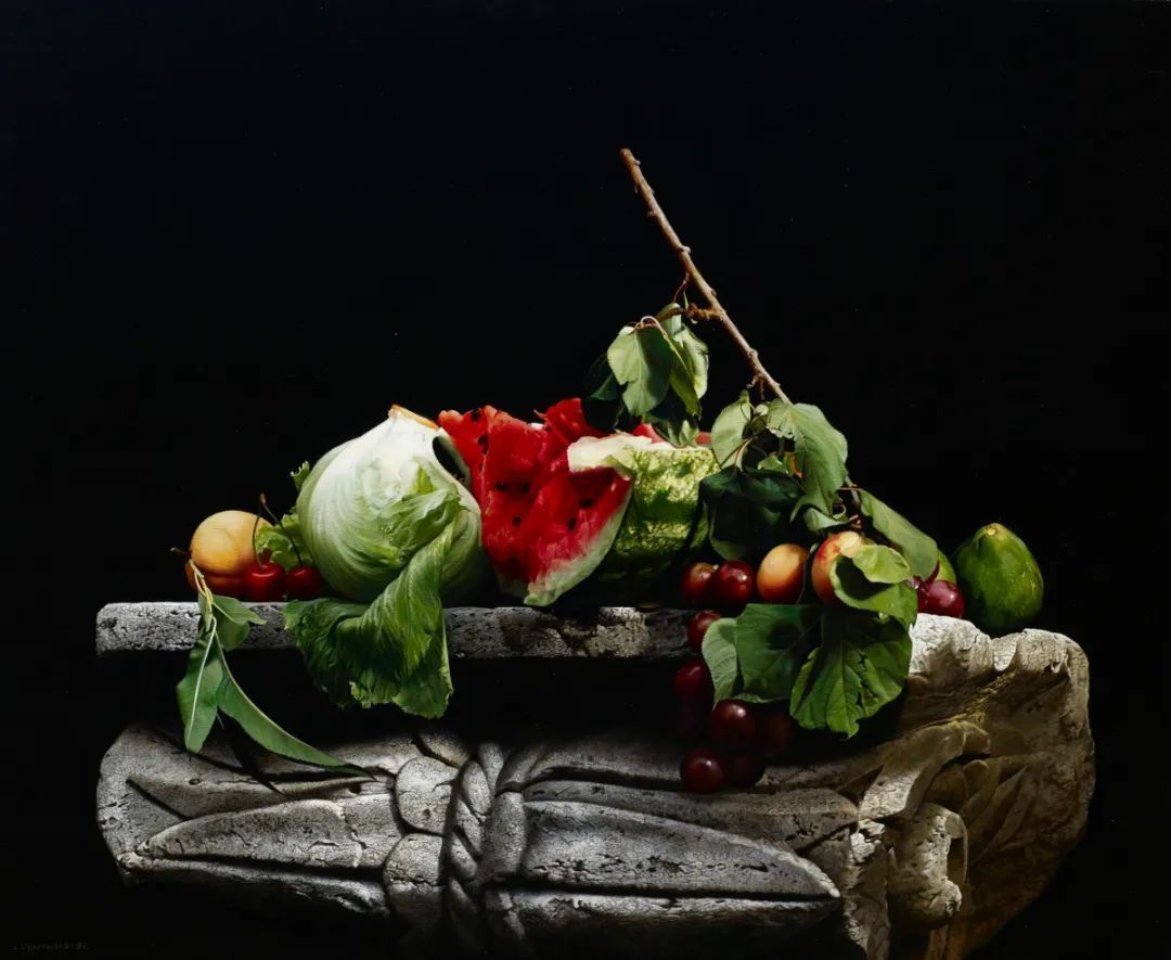 绘画!意大利画家卢西亚诺的油画,简直比照片还“真实”