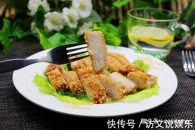 鸡排自己在家做,10元能炸3块,麻辣鲜香,酥脆可口,简单快捷