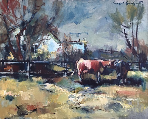 谢尔盖@乌克兰画家谢尔盖,对生活和艺术的大胆尝试