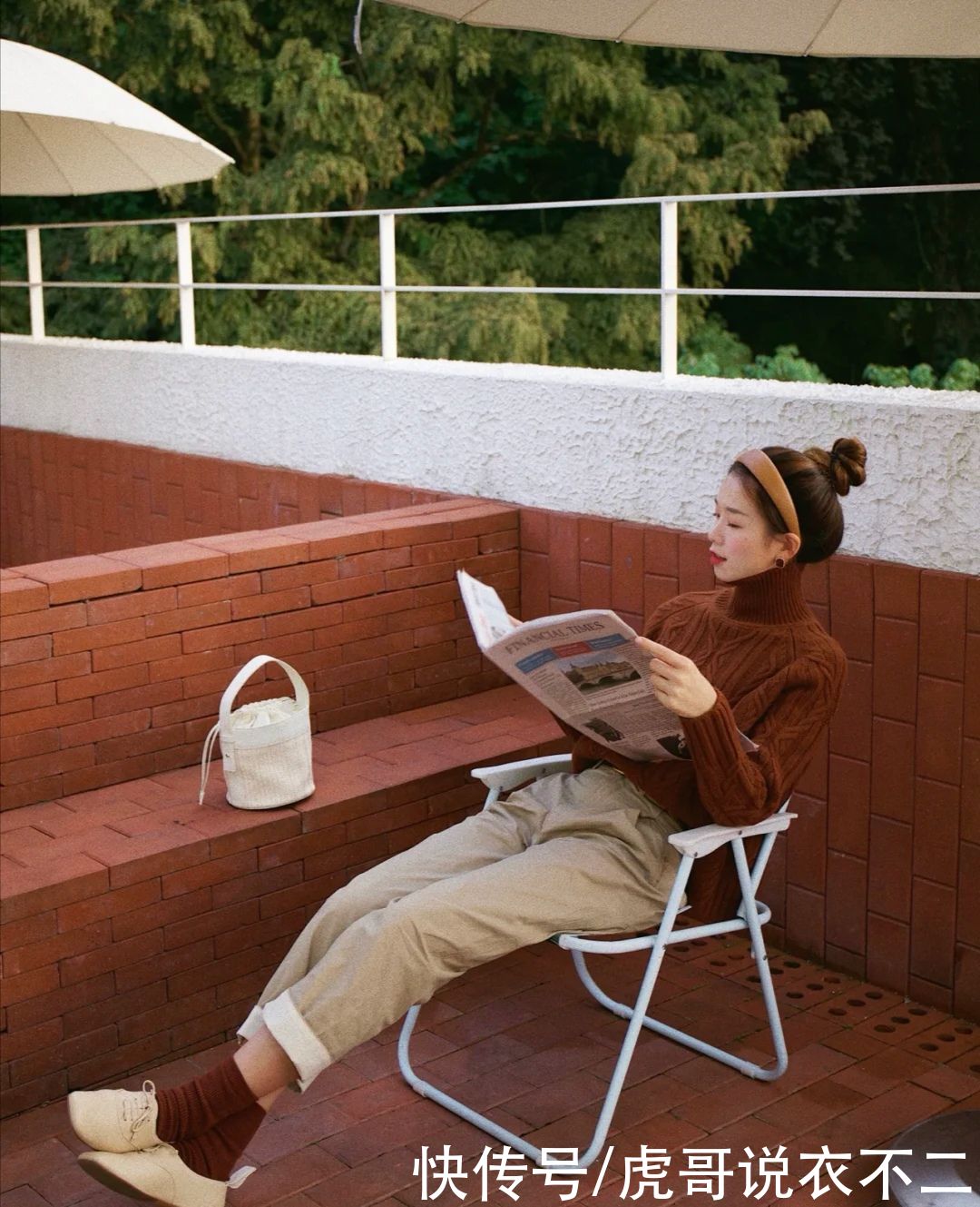 别拿袜子不当单品，今年新流行，袜子外穿太潮流