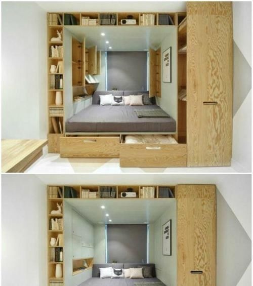 复式|朋友买套层高4米5的复式，又在家里砌套房，层高再高都能浪费了