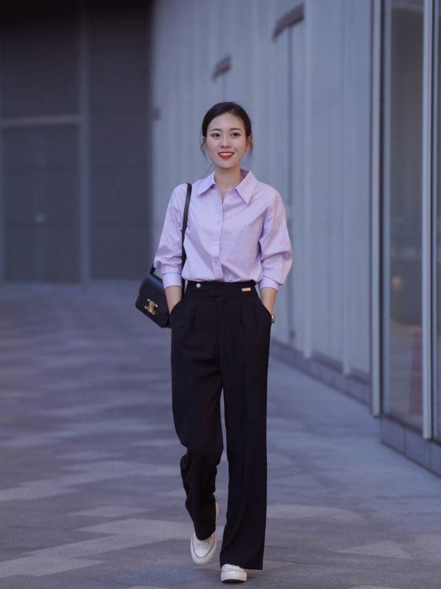 西装裤|衬衫怎么穿?建议和这几个单品搭配,谁穿谁好看,提升气质又高级