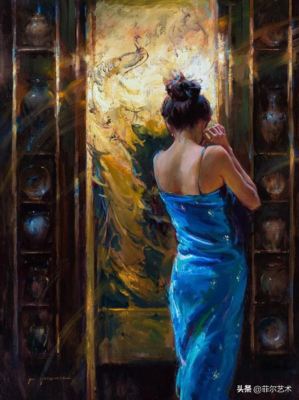 华金·索罗拉|美国画家丹尼尔·格哈茨的油画艺术作品欣赏