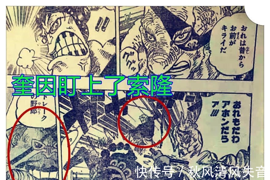 山治|海贼王995话奎因认定山治是第二战力,索隆被奎因判断是三号角色