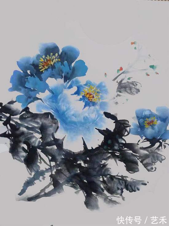 王先平#国家一级美术师王先平——一挥而就、意到笔随