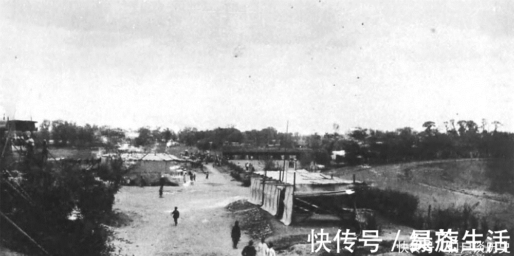 美军|1901年老照片，颐和园入口、先农坛美军营地与颐和园十七孔桥