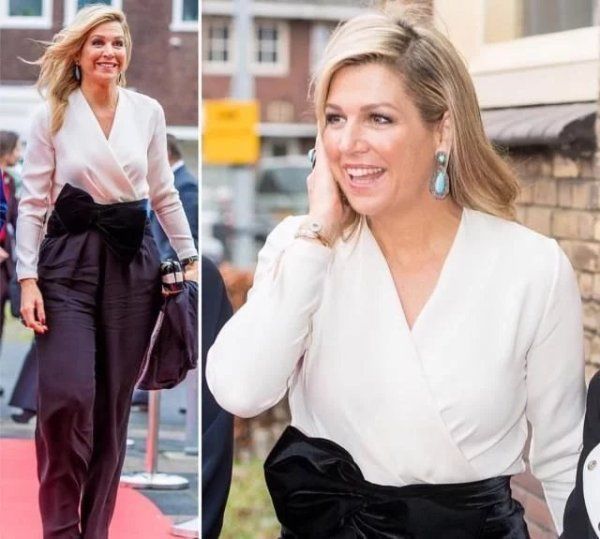 178cm荷兰王后气质出众,与西班牙王后同框,被超高颜值碾压