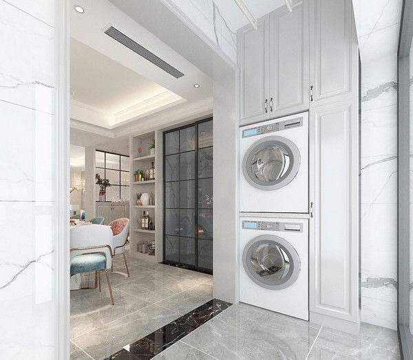 混搭风|发现一户很好看的混搭风，真的很有品味，入户就很惊艳，时尚精致