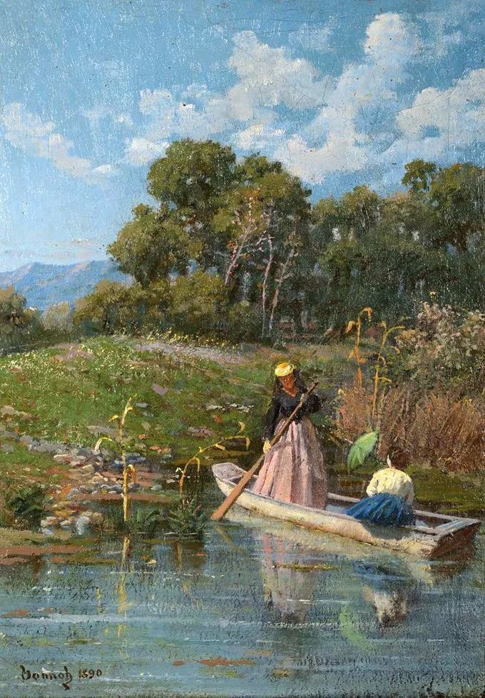 印象派|看看这印象派的风景油画,美,美,美不胜收!