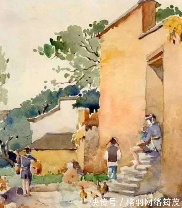 林微音@林徽因罕见与孩子一起作品照，从作品了解可爱的你